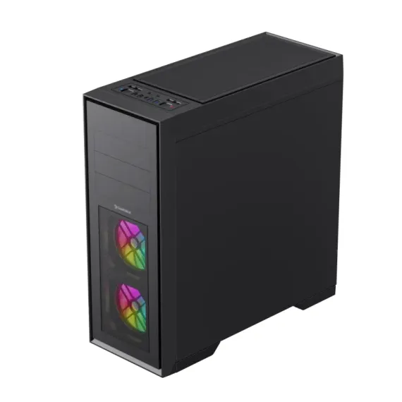 КОМПЬЮТЕРНЫЙ КОРПУС GAMEMAX MASTER 2 BK, FULL-TOWER, БЕЗ БЛОКА ПИТАНИЯ, ЧЁРНЫЙ