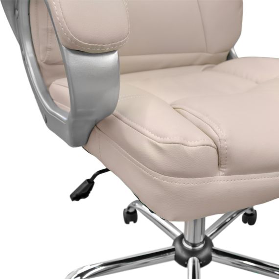 FOTOLIU BIROU BX-3177 BEIGE ECO PIELE