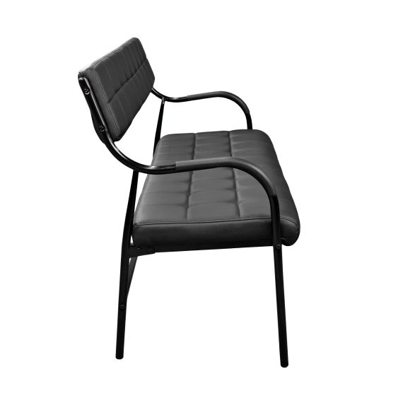 BANCHETA N-13~(3 LOCURI 140X60CM) BLACK