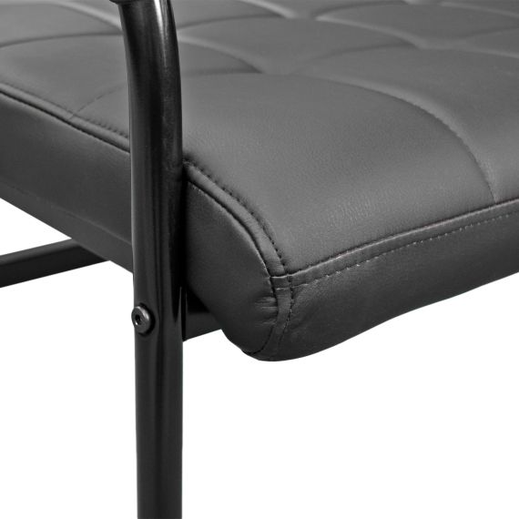 BANCHETA N-12~(2 LOCURI 95X60CM) BLACK