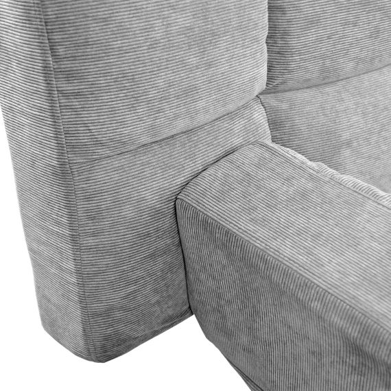 CANAPEA EXTENSIBILĂ LM-58 DARK GREY VELVET