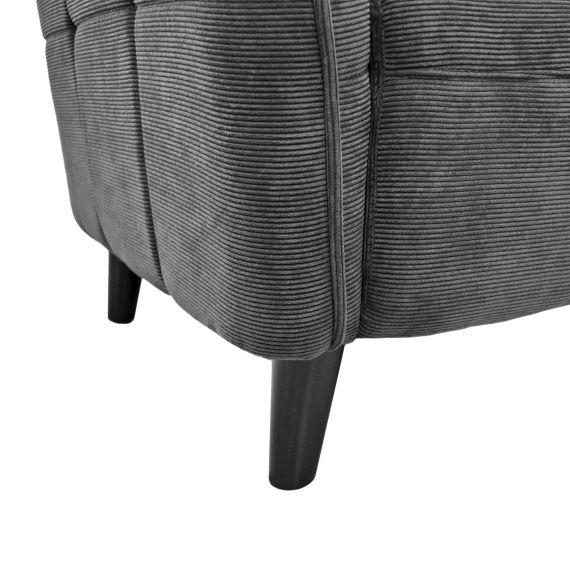 CANAPEA W310G VELVET DARK GREY