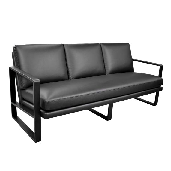 CANAPEA YORK 3 PU BLACK