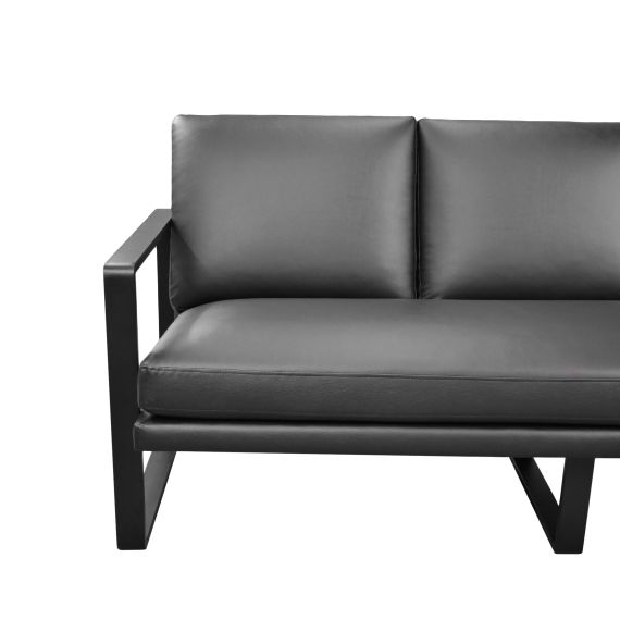 CANAPEA YORK 3 PU BLACK