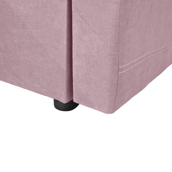 CANAPEA EXTENSIBILĂ MILAN PINK
