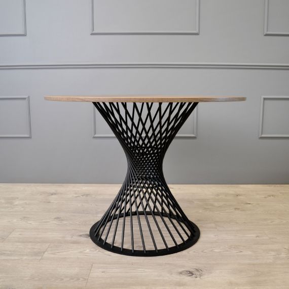 MASĂ FELICIA COLONIAL+BLACK LEG ∅100