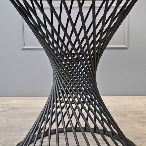 MASĂ FELICIA COLONIAL+BLACK LEG ∅100