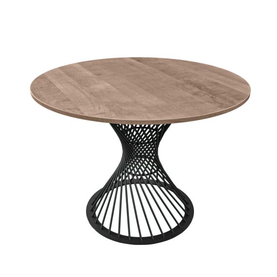 MASĂ FELICIA COLONIAL+BLACK LEG ∅100