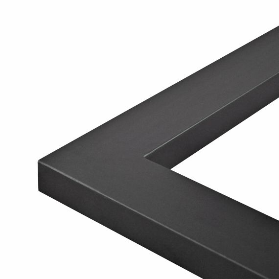 MASĂ FRIDA MARMURĂ NEAGRĂ+BLACK LEGS 150X80