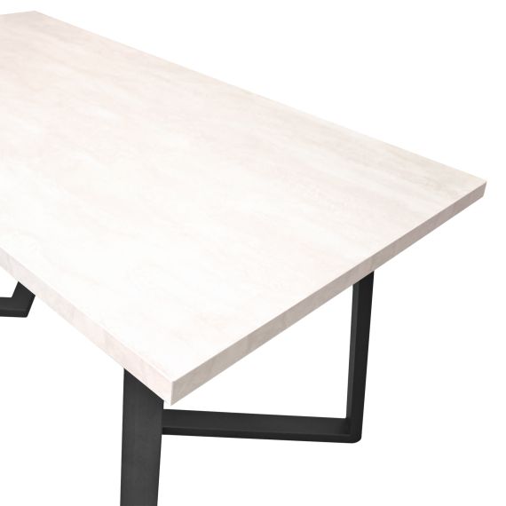 MASĂ FRIDA MĂTASE+BLACK LEGS 150X80