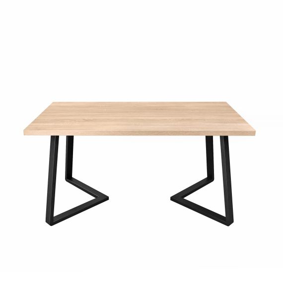 MASĂ FRIDA SONOMA+BLACK LEGS 150X80