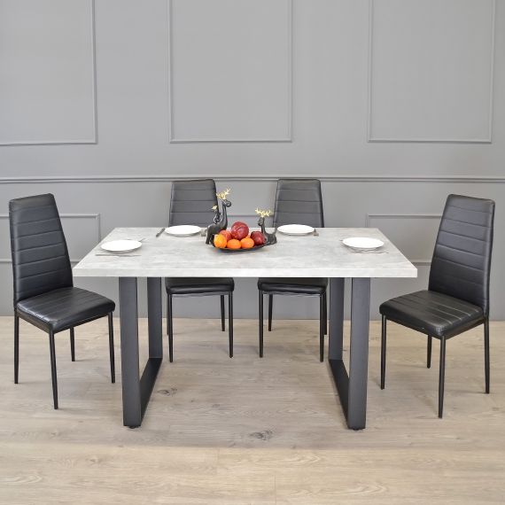 MASĂ HANA BETON 150X80