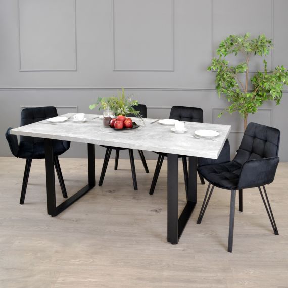 MASĂ HANA BETON 180X90