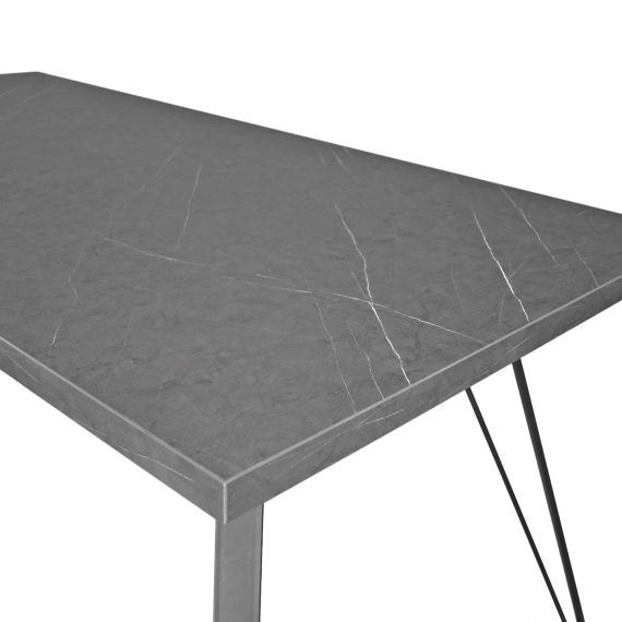 MASĂ TOKYO MARMURĂ NEAGRĂ 180X90