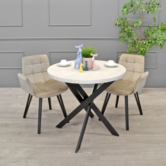 MASĂ TORINO RONDO MĂTASE 90