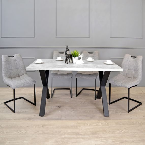 MASĂ ONIX BETON 150X80