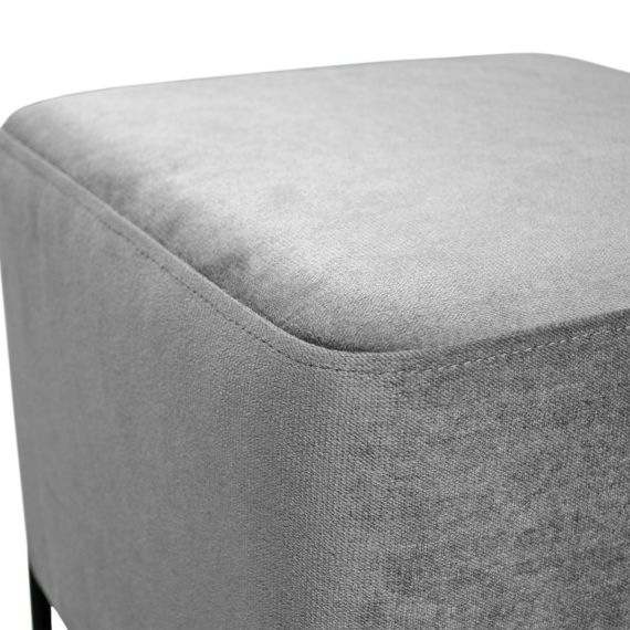 TABURET OTTOMAN GREY