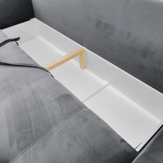 CANAPEA EXTENSIBILĂ PARMA GREY