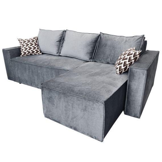 CANAPEA EXTENSIBILĂ KALIFORNIA DARK-GREY