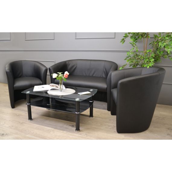 CANAPEA CLUB DUO ECO 30 BLACK