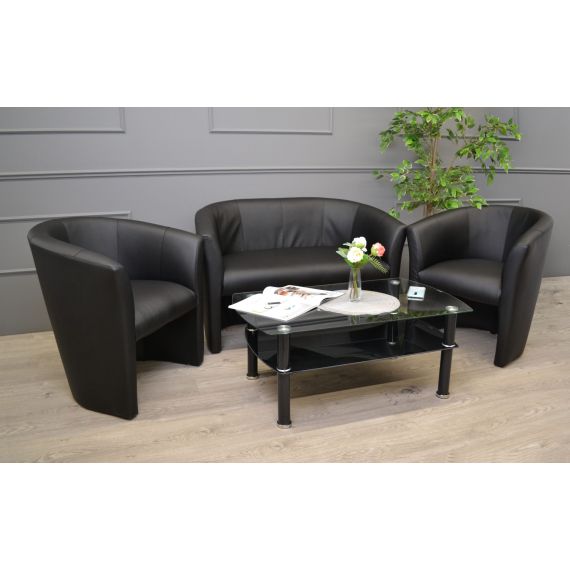 CANAPEA CLUB DUO ECO 30 BLACK