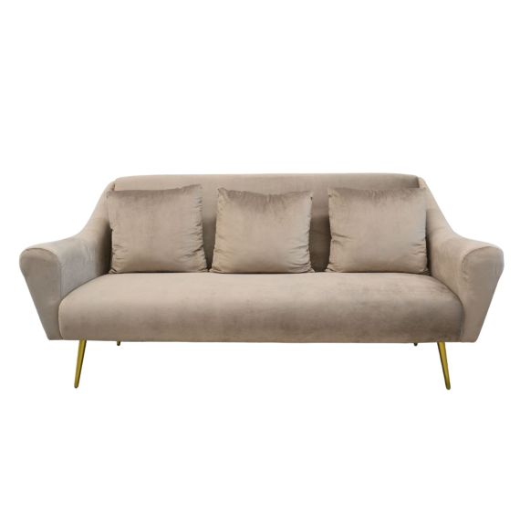 CANAPEA GLORIOSA 3 LIGHT BROWN