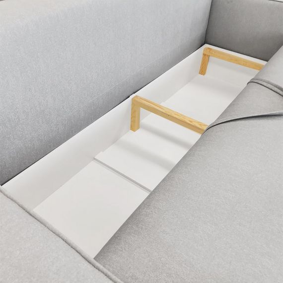 CANAPEA EXTENSIBILĂ KALIFORNIA GREY