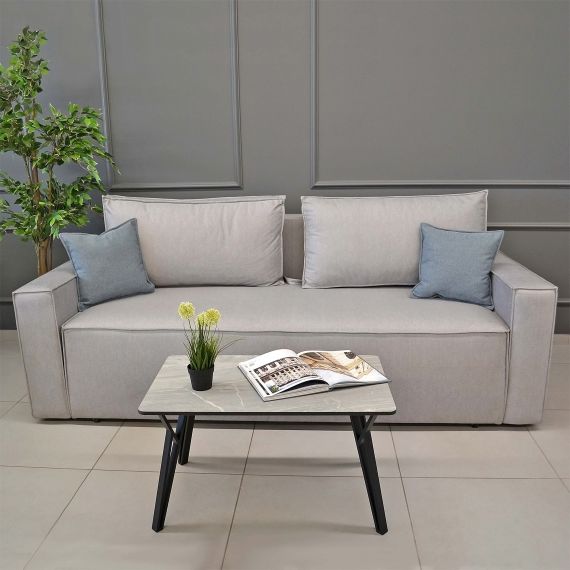 CANAPEA EXTENSIBILĂ KALIFORNIA GREY