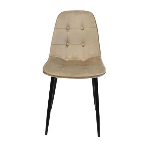 SCAUN M-01-3 (HLR-9) CATIFEA CAPPUCINO+BLACK LEGS