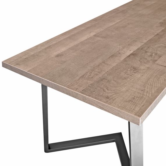 MASĂ FRIDA COLONIAL+BLACK LEGS 150X80