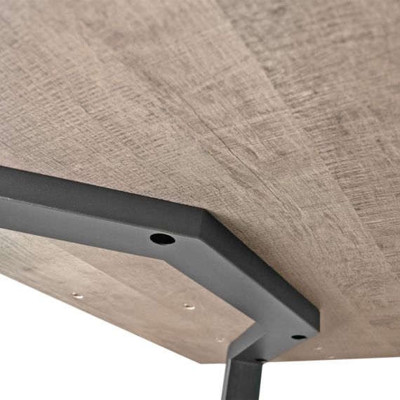 MASĂ FRIDA COLONIAL+BLACK LEGS 150X80