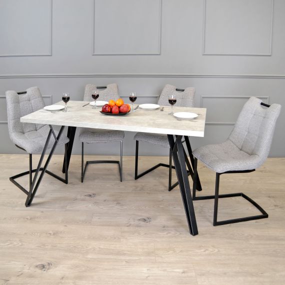 MASĂ TOKYO BETON 150X80