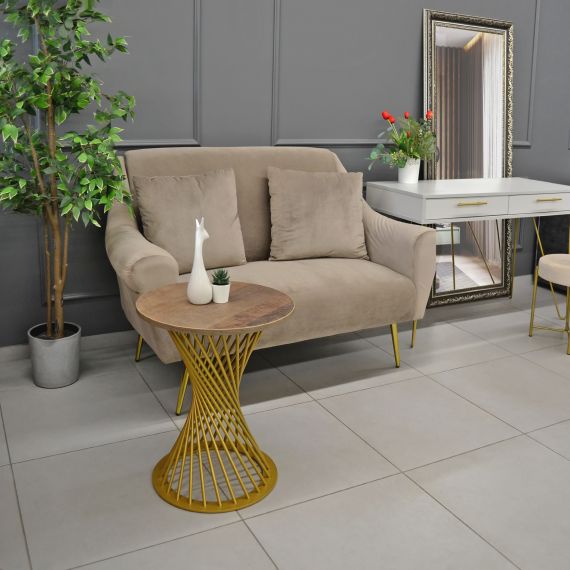 CANAPEA GLORIOSA 2 LIGHT BROWN