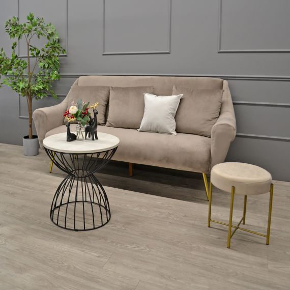 CANAPEA GLORIOSA 3 LIGHT BROWN