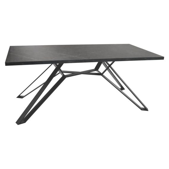 MASĂ SELENA MARMURĂ NEAGRĂ 180X90