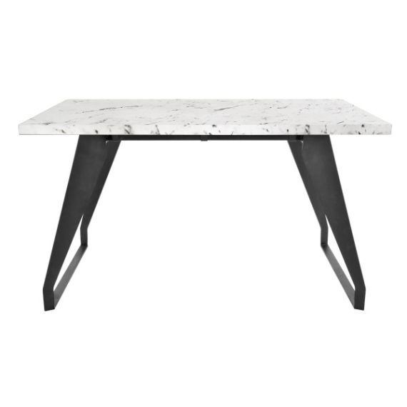 MASĂ TOWN MARMURĂ ALBĂ 150X80