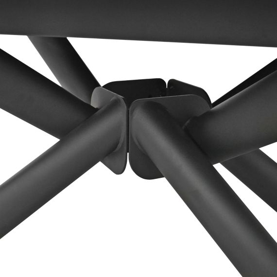 MASĂ EXTENSIBILĂ ASIA BLACK GOLD 180/230/280X98