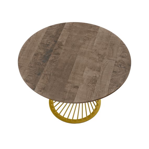 MASĂ FELICIA COLONIAL+GOLDEN LEG ∅100