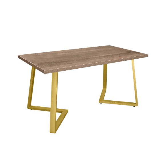 MASĂ FRIDA COLONIAL+GOLDEN LEGS 150X80