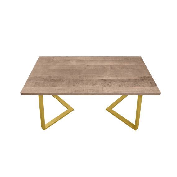 MASĂ FRIDA COLONIAL+GOLDEN LEGS 150X80