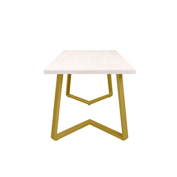 MASĂ FRIDA MĂTASE+GOLDEN LEGS 150X80