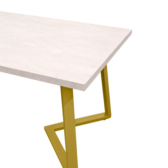 MASĂ FRIDA MĂTASE+GOLDEN LEGS 150X80