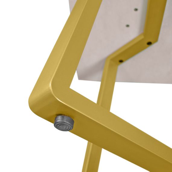 MASĂ FRIDA MĂTASE+GOLDEN LEGS 150X80