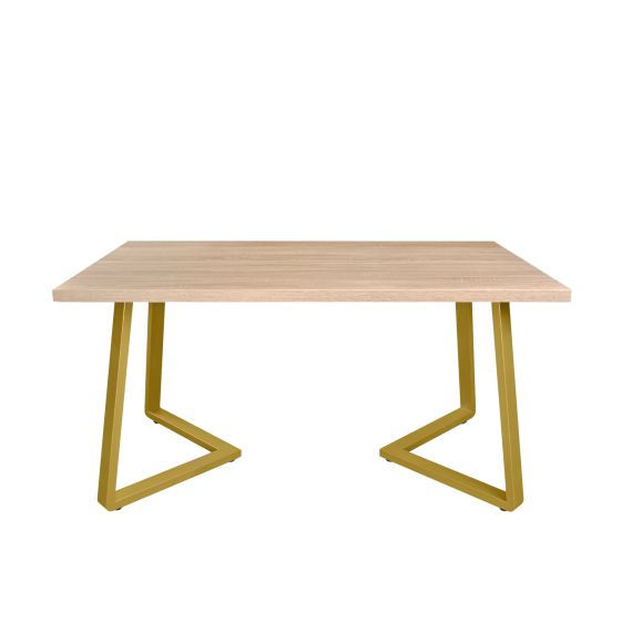 MASĂ FRIDA SONOMA+GOLDEN LEGS 150X80