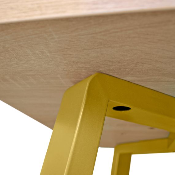 MASĂ FRIDA SONOMA+GOLDEN LEGS 150X80