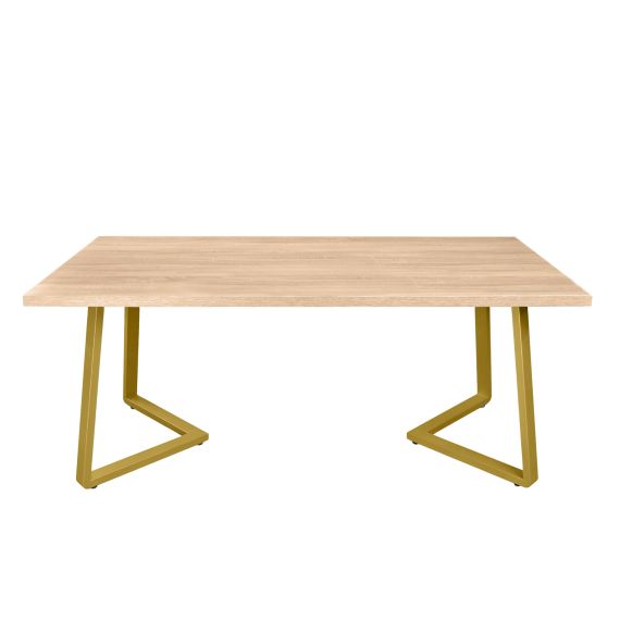 MASĂ FRIDA SONOMA+GOLDEN LEGS 180X90