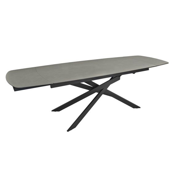 MASA EXTENSIBILA LEA DARK GREY (180+40+40)*90*76