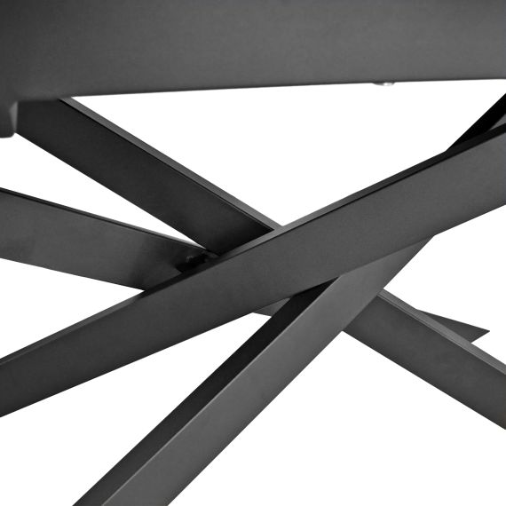 MASA EXTENSIBILA LEA DARK GREY (180+40+40)*90*76