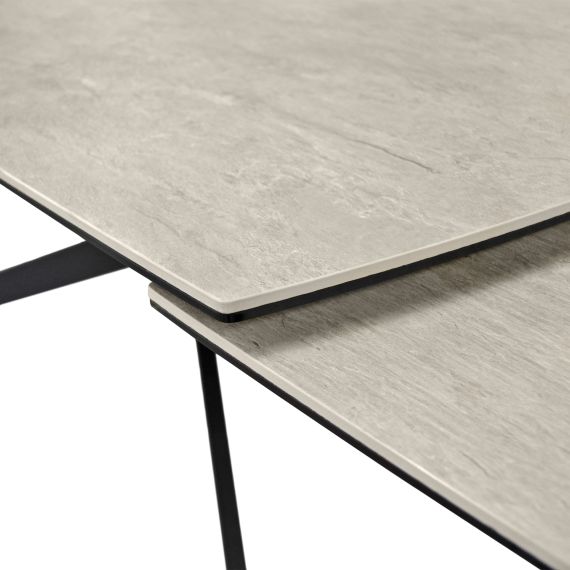 MASA EXTENSIBILA LEA GREY (180+40+40)*90*76