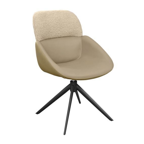 SCAUN JERSEN~BEIGE+MARLEY